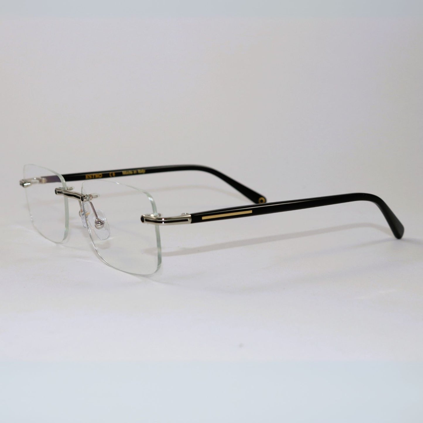Occhiali da vista Ramses Argento Con Lenti Anti-Luce Blu