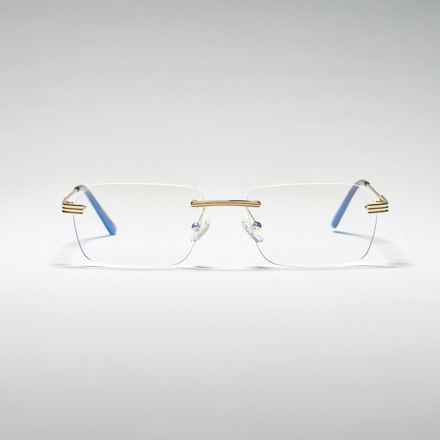 Occhiali da vista Horus Oro con lenti Anti-luce blu