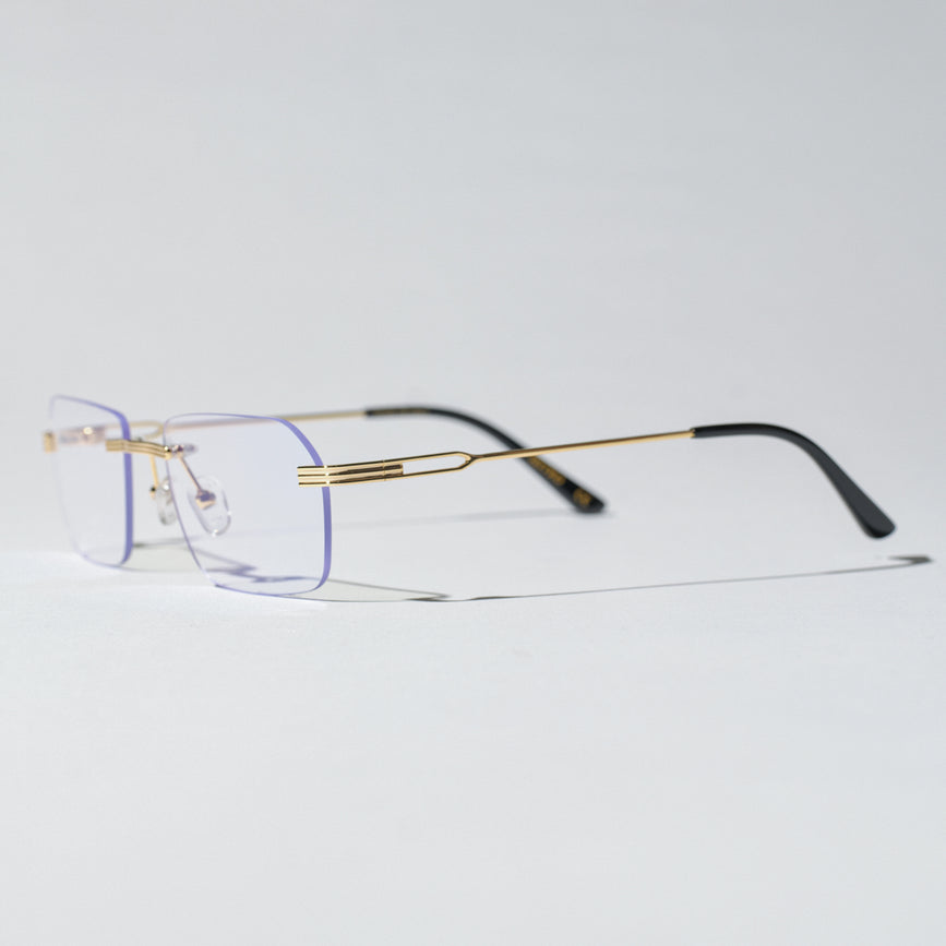 Occhiali da vista Horus Oro con lenti Anti-luce blu
